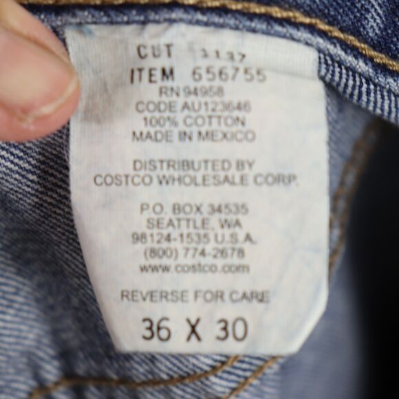 Kirkland Jeans size 36 X 30 - Picture 4 of 4